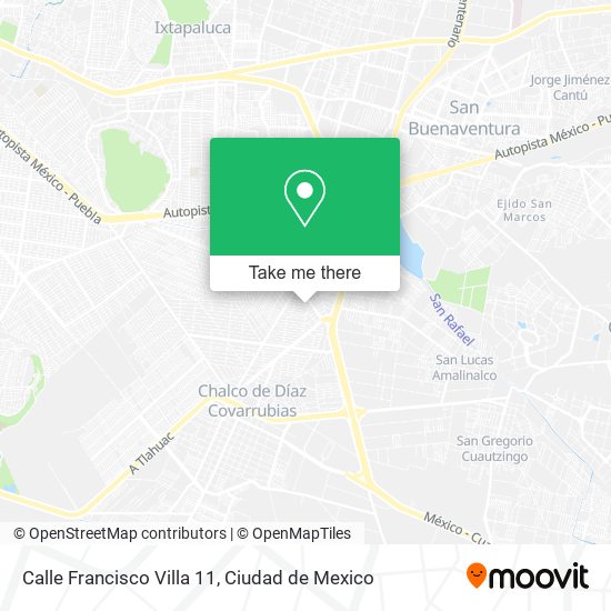 Mapa de Calle Francisco Villa 11