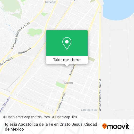 Iglesia Apostólica de la Fe en Cristo Jesús map