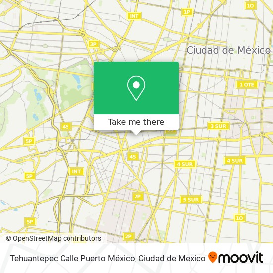 Tehuantepec Calle Puerto México map