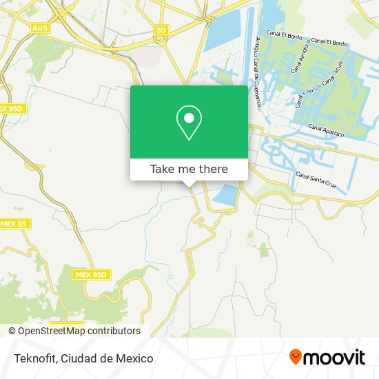 Teknofit map