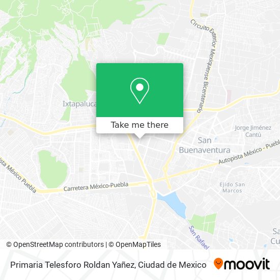 Primaria Telesforo Roldan Yañez map