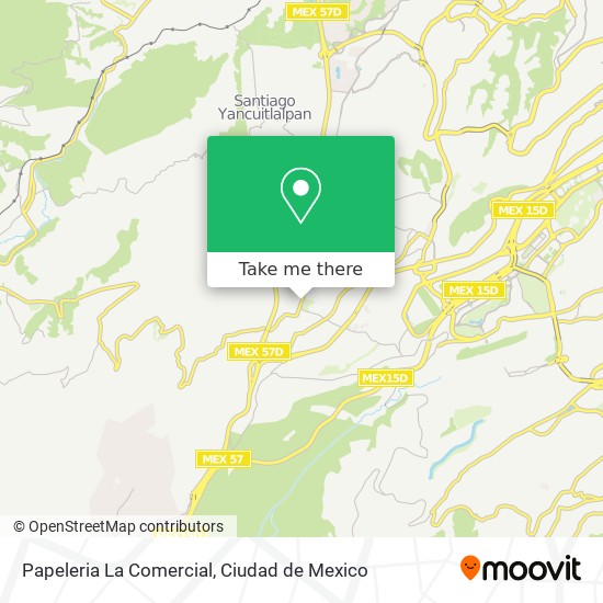 Papeleria La Comercial map