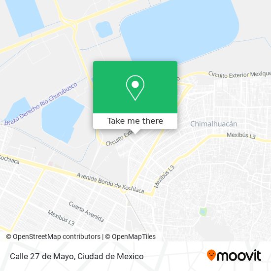 Calle 27 de Mayo map