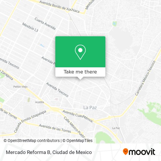 Mercado Reforma B map