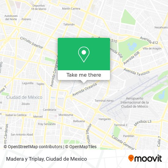 Mapa de Madera y Triplay