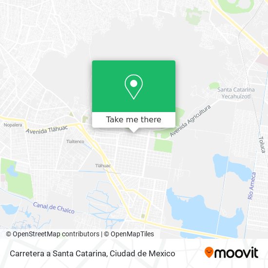 Mapa de Carretera a Santa Catarina