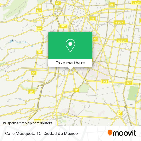 Calle Mosqueta 15 map