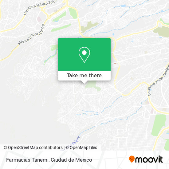 Mapa de Farmacias Tanemi