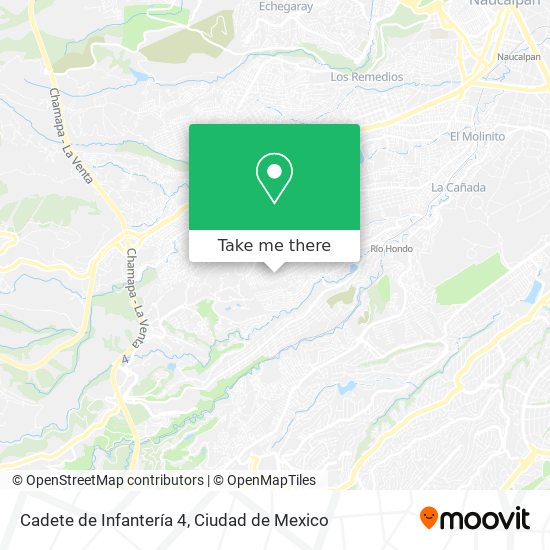 Cadete de Infantería 4 map