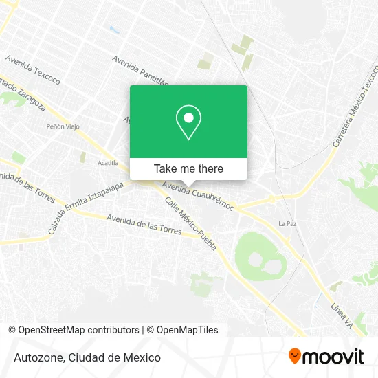 Autozone map