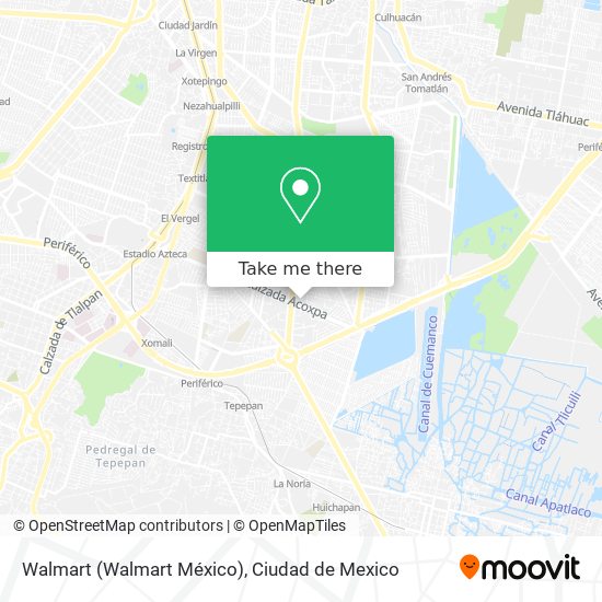 Walmart (Walmart México) map