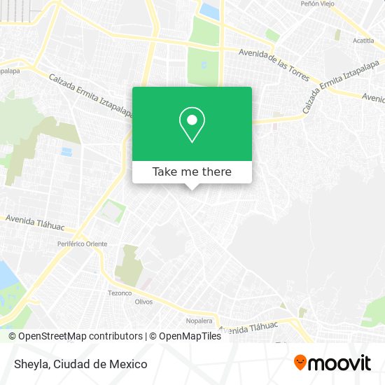 Mapa de Sheyla
