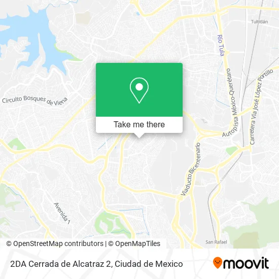 2DA Cerrada de Alcatraz 2 map