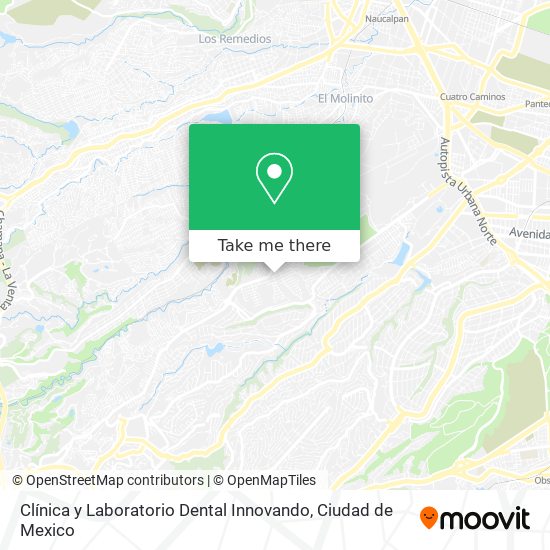 Clínica y Laboratorio Dental Innovando map
