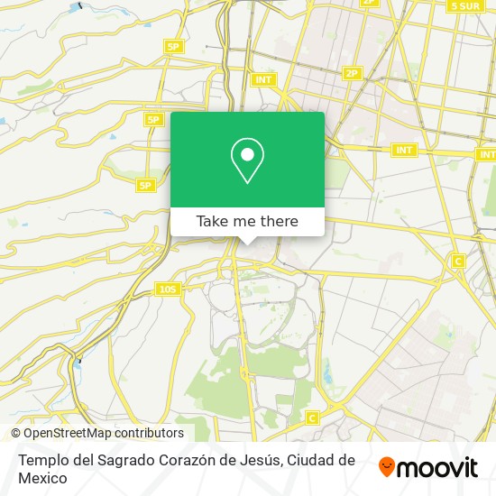 Templo del Sagrado Corazón de Jesús map