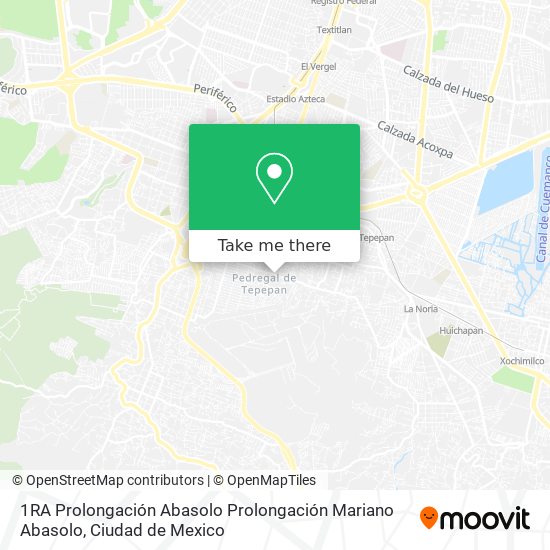 1RA Prolongación Abasolo Prolongación Mariano Abasolo map