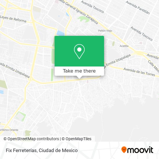 Fix Ferreterías map