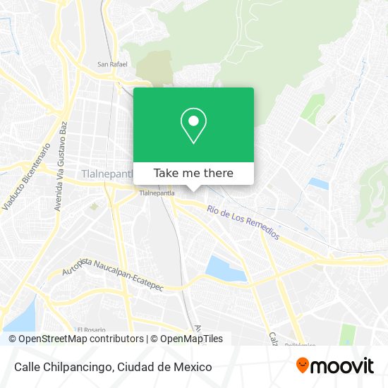 Calle Chilpancingo map