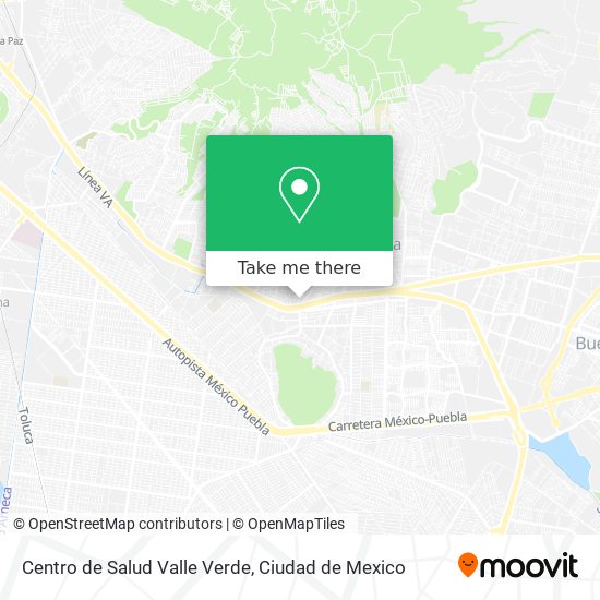Centro de Salud Valle Verde map