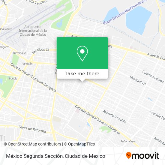 Mapa de México Segunda Sección