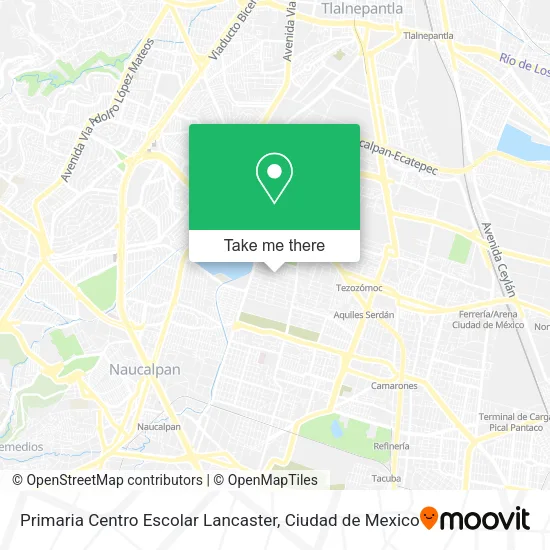 Primaria Centro Escolar Lancaster map