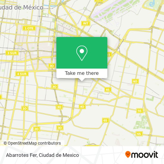 Abarrotes Fer map