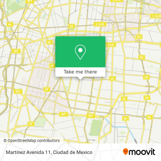 Martínez Avenida 11 map