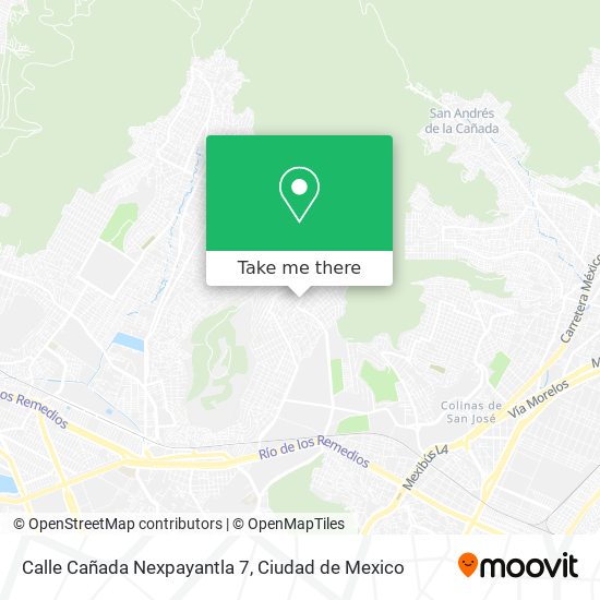 Calle Cañada Nexpayantla 7 map
