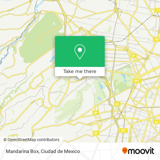 Mandarina Box map