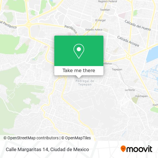 Calle Margaritas 14 map