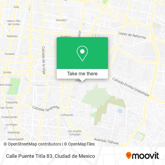 Calle Puente Titla 83 map