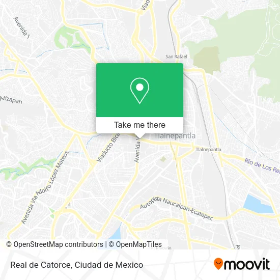 Real de Catorce map
