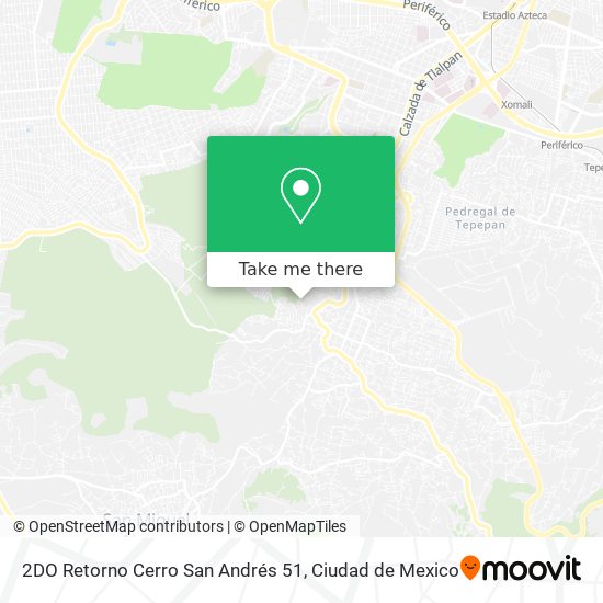 Mapa de 2DO Retorno Cerro San Andrés 51