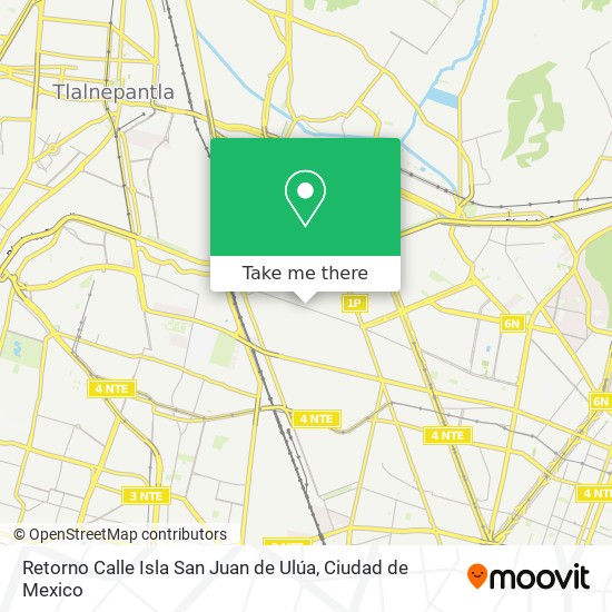 Retorno Calle Isla San Juan de Ulúa map