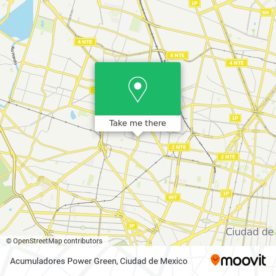 Acumuladores Power Green map