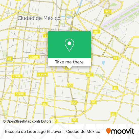 Escuela de Liderazgo El Juvenil map