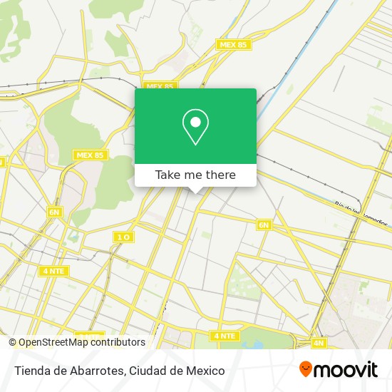 Mapa de Tienda de Abarrotes