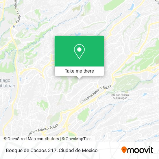 Bosque de Cacaos 317 map