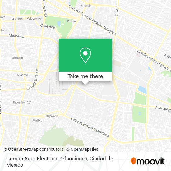 Garsan Auto Eléctrica Refacciones map