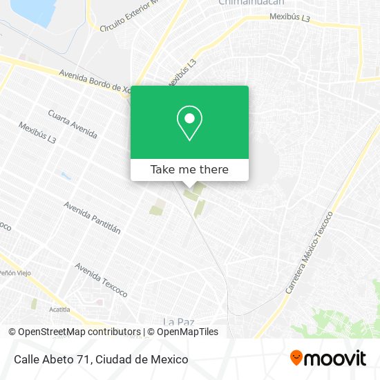 Calle Abeto 71 map