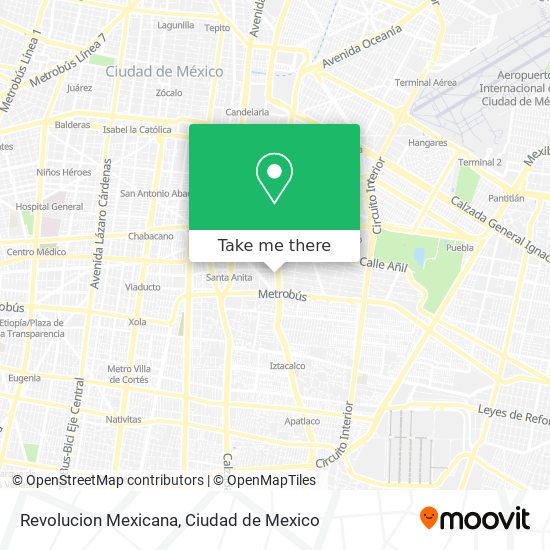 Revolucion Mexicana map