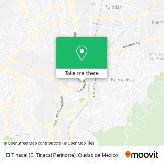 El Tinacal (El Tinacal Perinorte) map