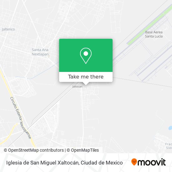 Iglesia de San Miguel Xaltocán map