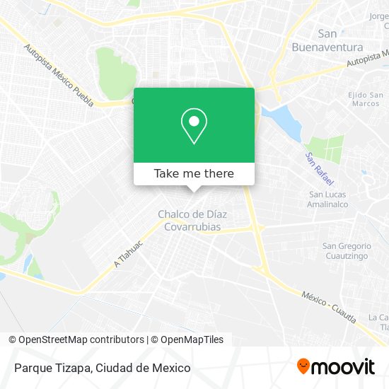 Mapa de Parque Tizapa