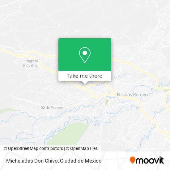 Micheladas Don Chivo map