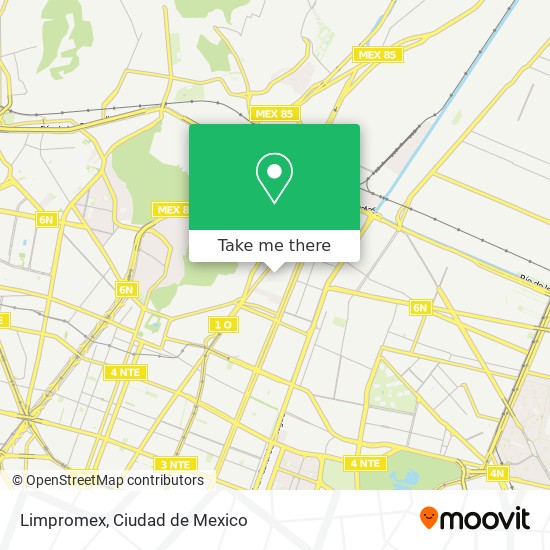 Mapa de Limpromex