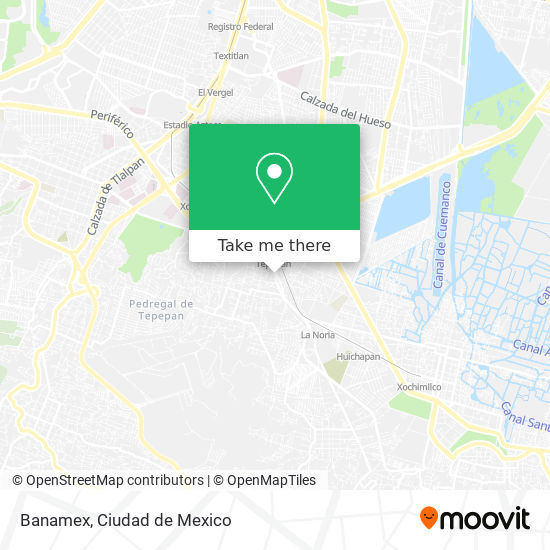 Banamex map