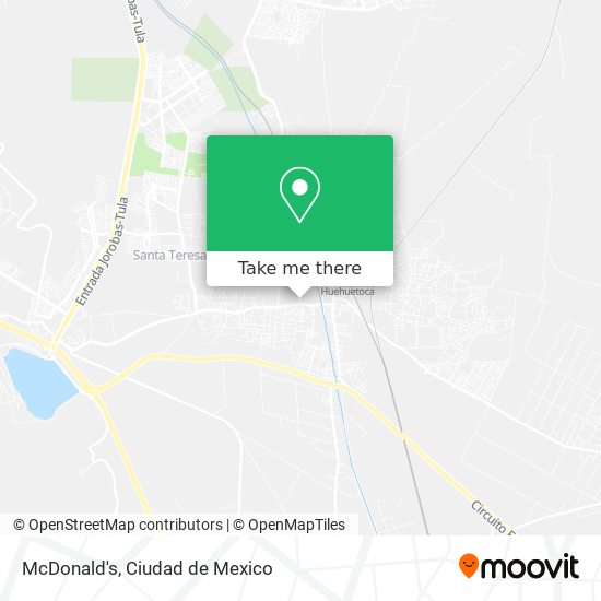 McDonald's map