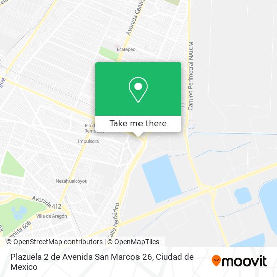 Mapa de Plazuela 2 de Avenida San Marcos 26