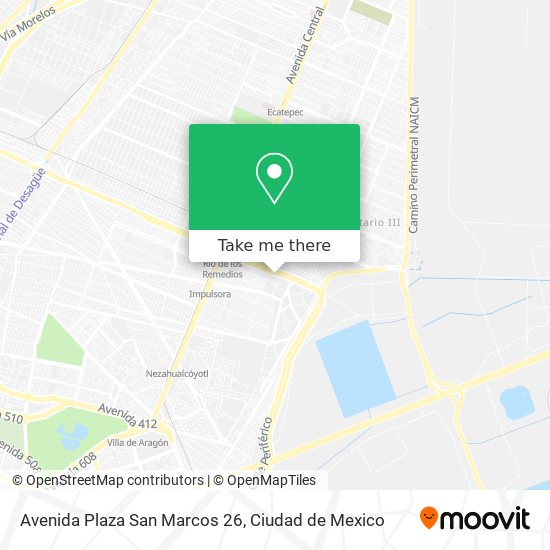 Avenida Plaza San Marcos 26 map